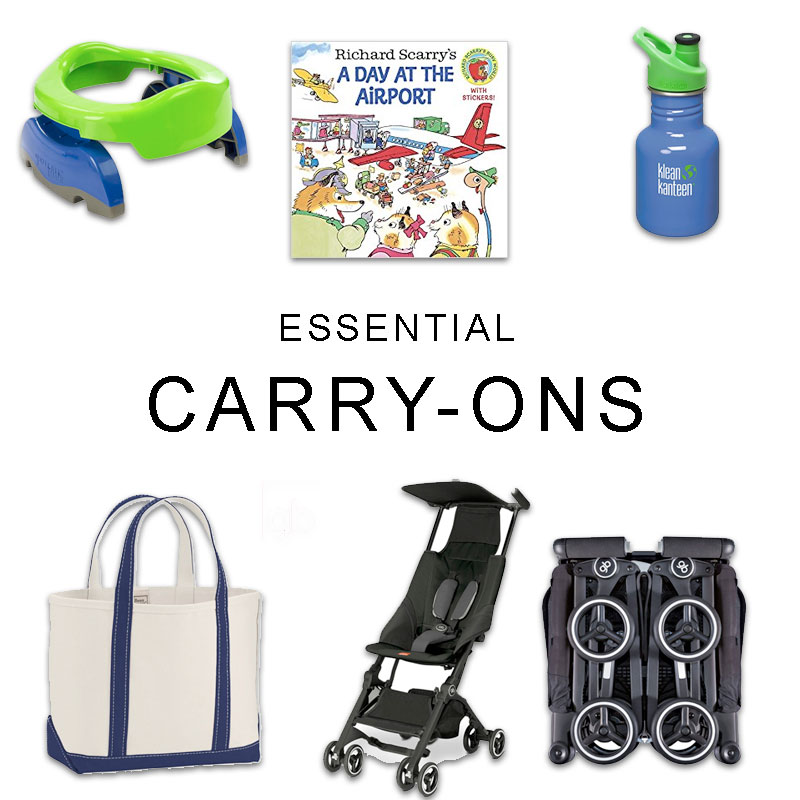 Essential Toddler Travel Carry-ons