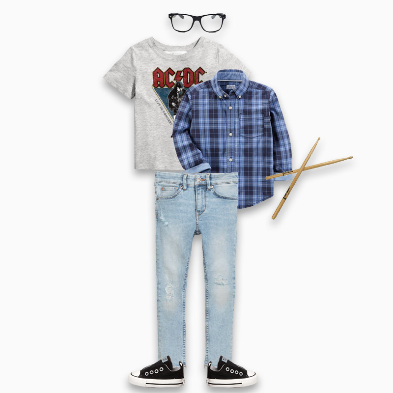 Last Minute Halloween Costumes for Toddlers - Wayne's World