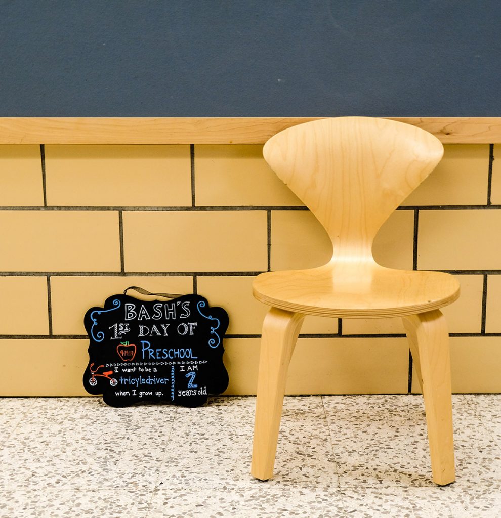 First Day of School - Chair