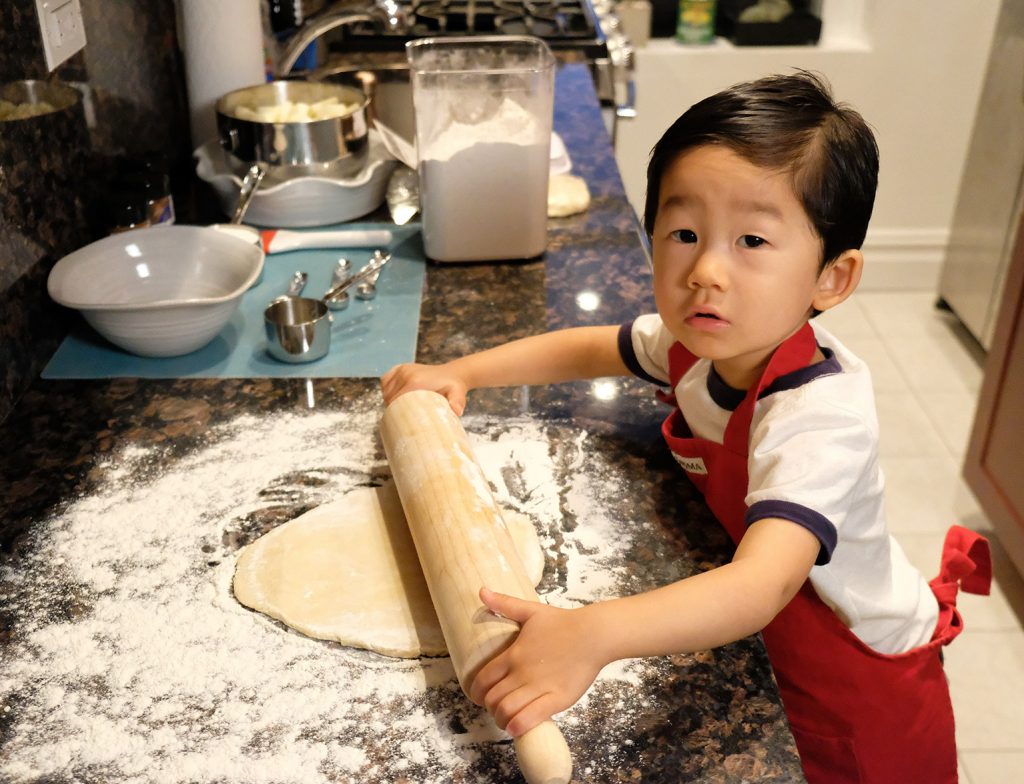 Baking with Toddlers - Rolling Dough