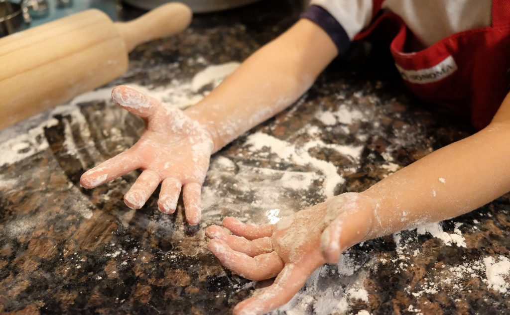 Baking with Toddlers - Hands