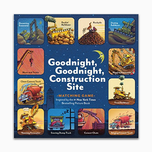 Goodnight Goodnight Construction Site Matching Game