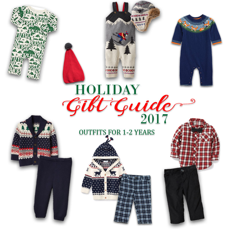 2017 Holiday Gift Guide - Outfits for 1 Year Olds to 2 Year Olds for Him