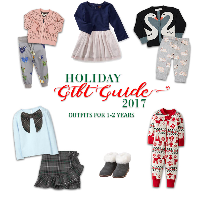 2017 Holiday Gift Guide - Outfits for 1 Year Olds to 2 Year Olds for Her