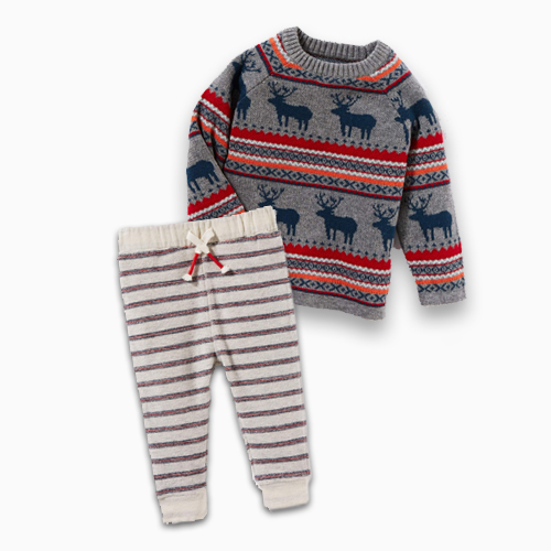 Peek Reindeer Sweater and Pants