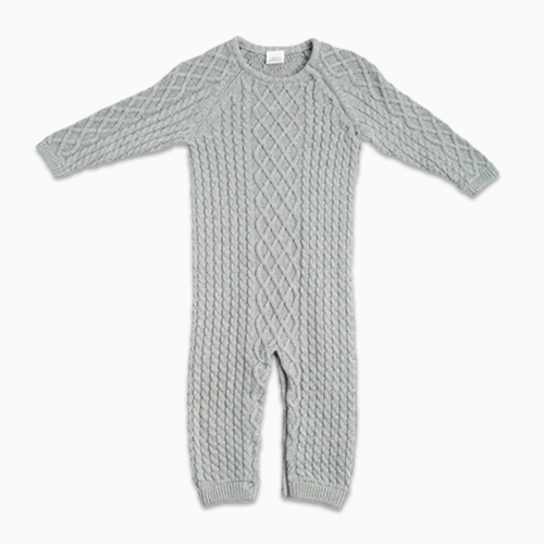 EGG by Susan Lazar Cable Knit Romper