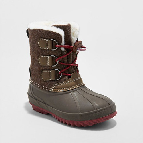 Target Boys' Malcom Flannel Winter Boots