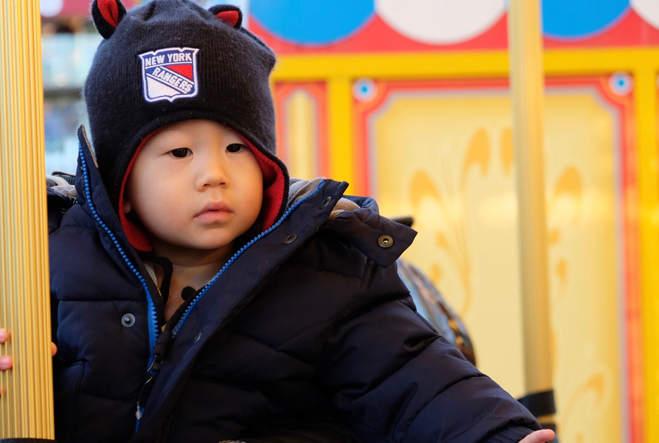 infant winter hat and mittens