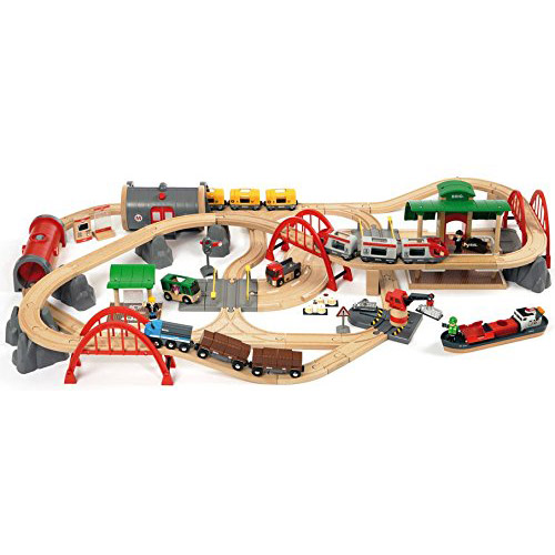 brio deluxe train set