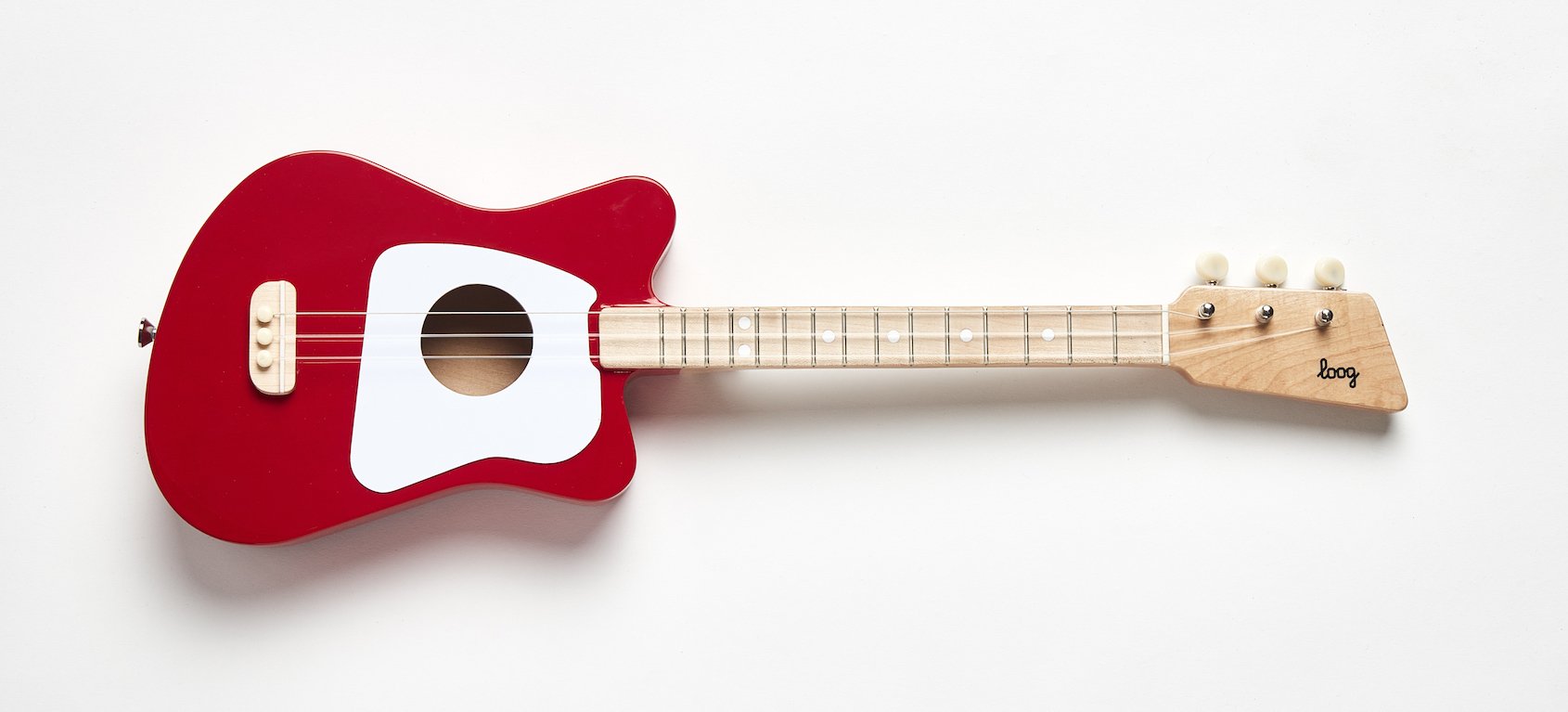 Loog Mini Guitar - Red