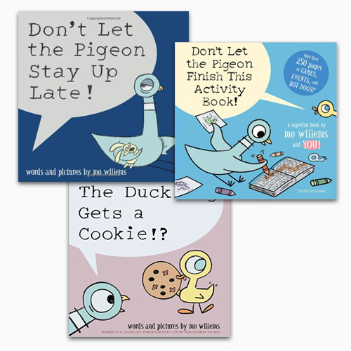 Mo Willems Pigeon Books