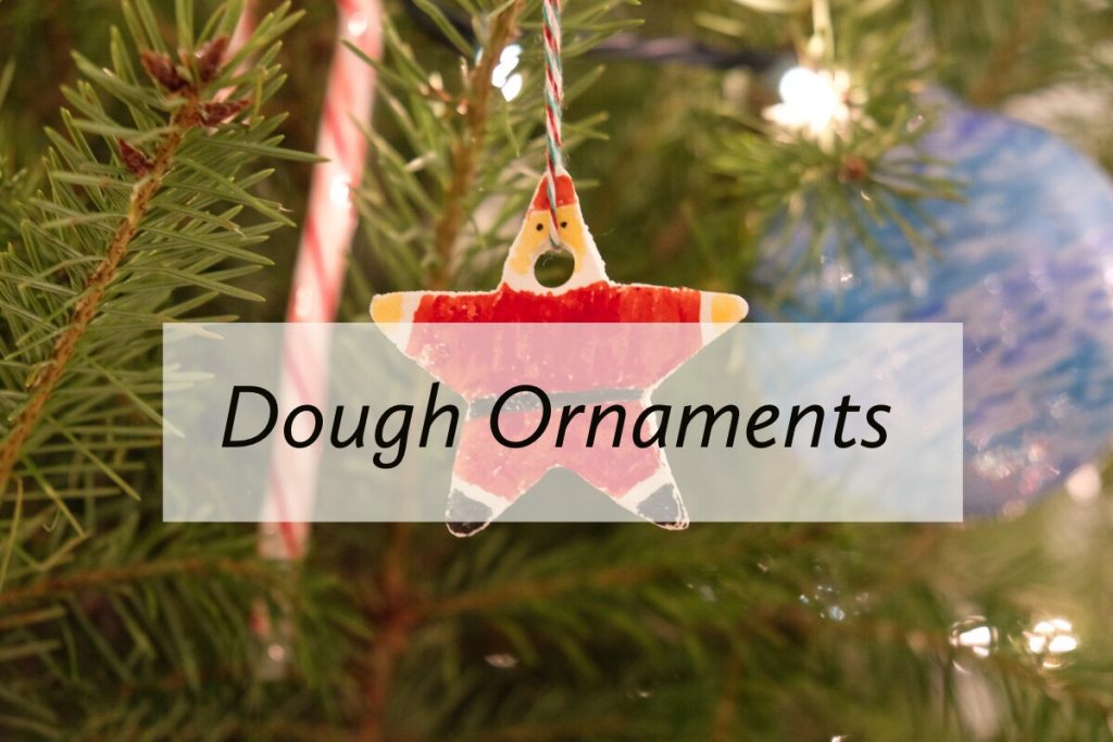 DIY Christmas Dough Ornaments