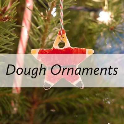 DIY Christmas Dough Ornaments