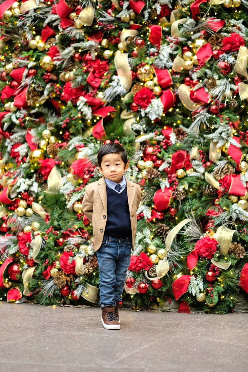 Dashing Holiday Outfits for Boys - Meet Santa