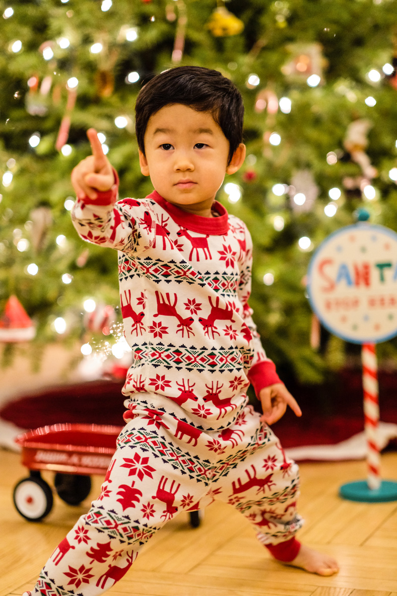 Winter Outfits for Toddler Boys - Toddler Holiday Pjs 1