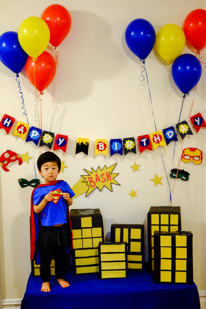 Superhero 3rd Birthday Bash