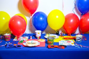 Superhero Tablescape And Cookies3