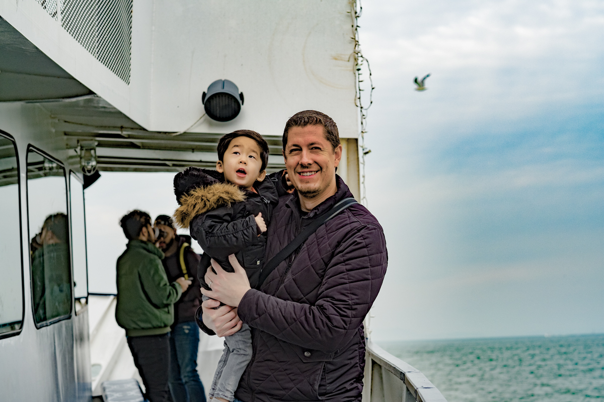 San Francisco Travel With Kids - Blue and Gold Fleet Bay Cruise