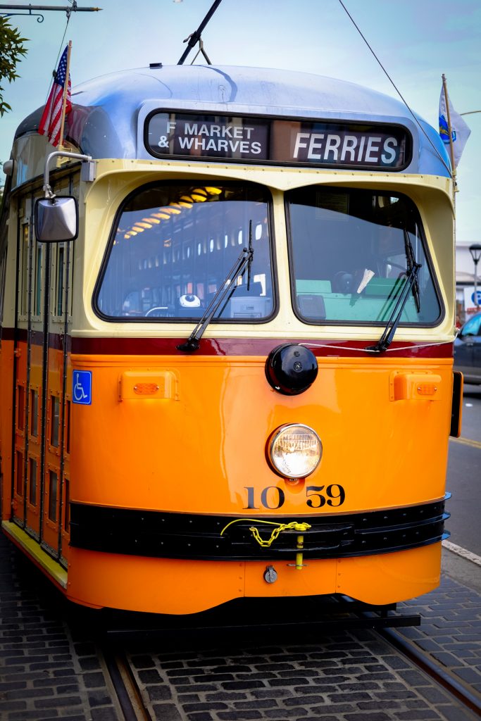 San Francisco Travel With Kids - Historic Streetcars F-Line