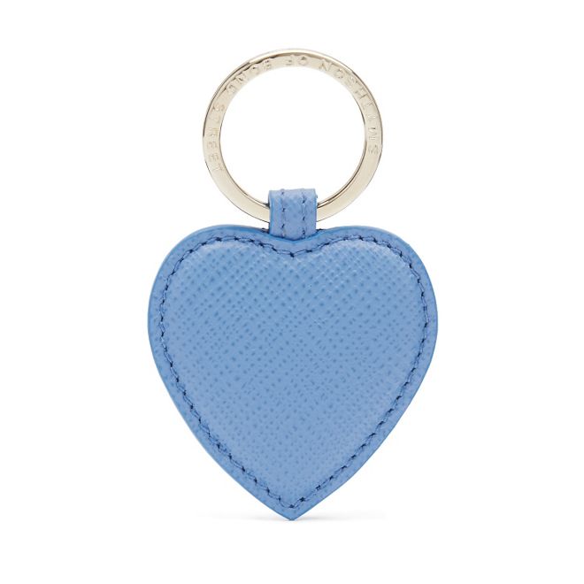 Smythson Panama Heart Keyring