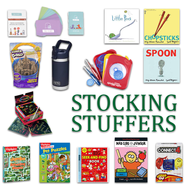 2019 Kindergarten Gift Guide Stocking Stuffers